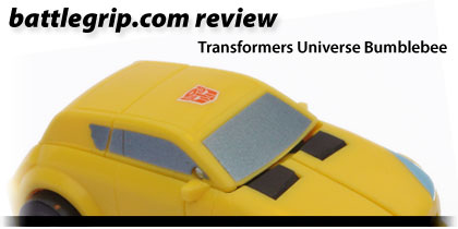 Review – Transformers Prime Bumblebee – BattleGrip