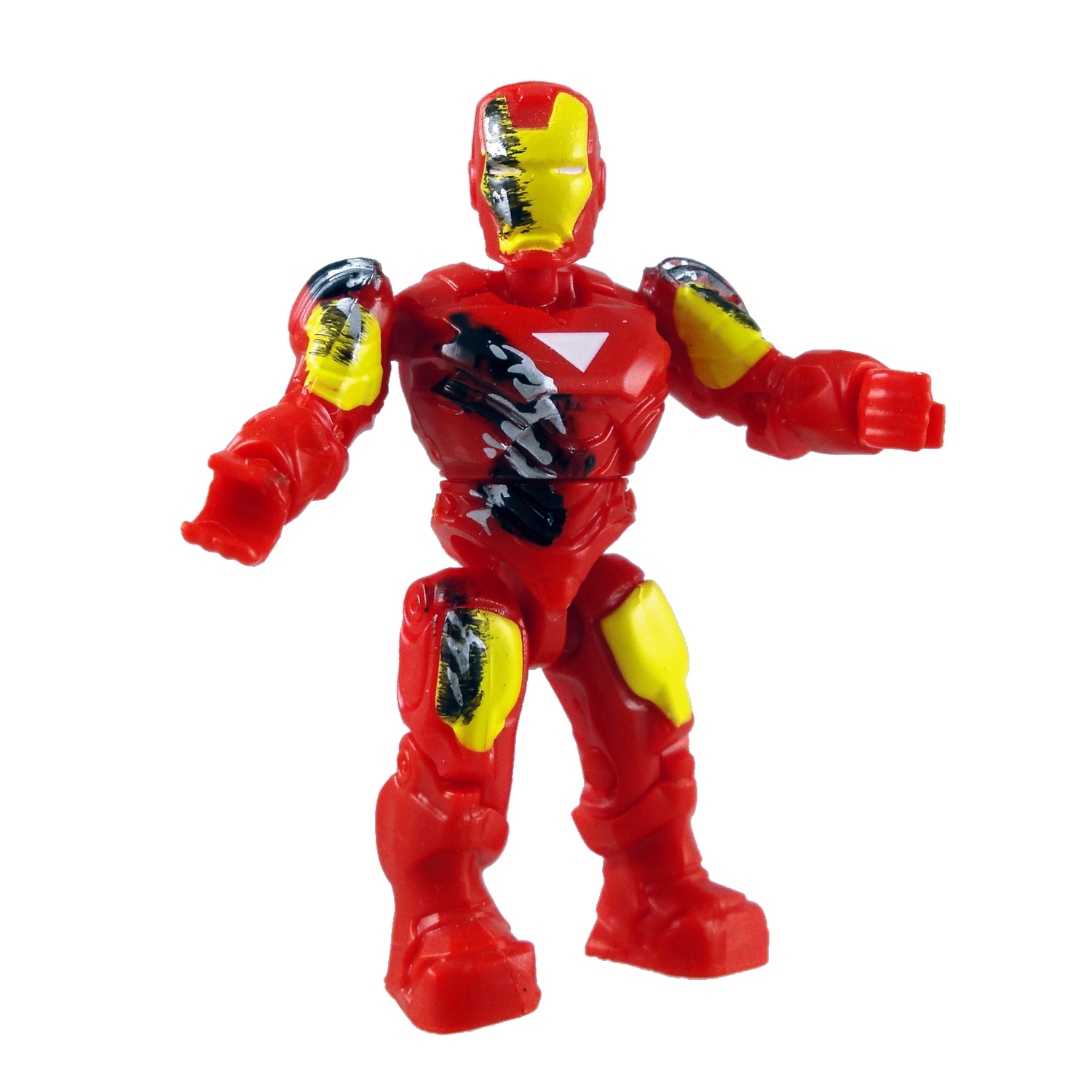 2011 Marvel Mega Bloks Series 1 Wave 1 Blind Bag Battle-Damaged Iron Man Retired 