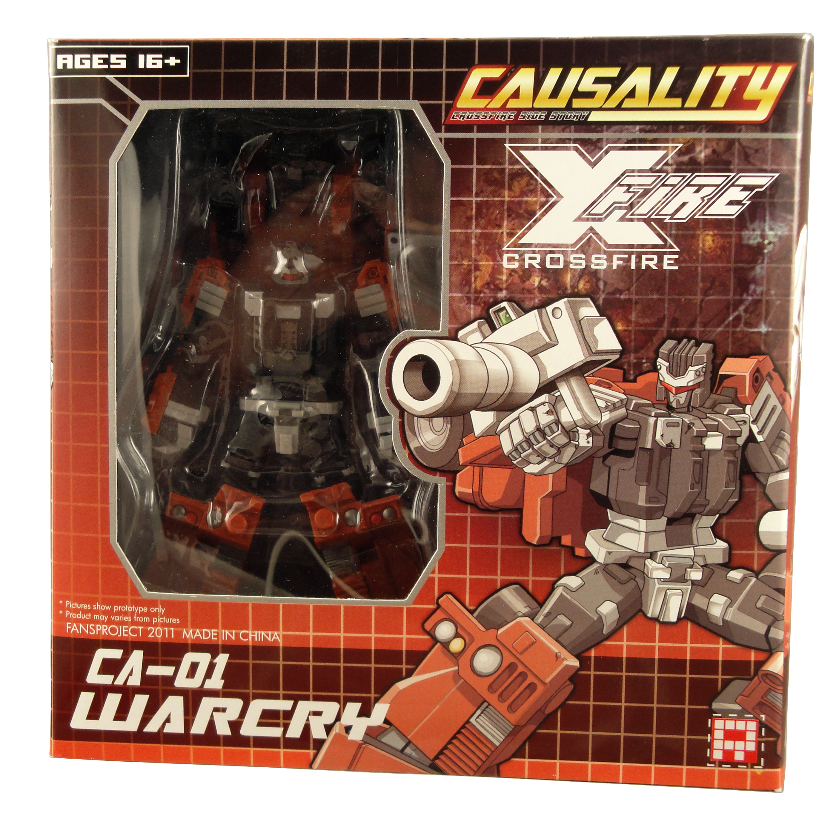 Amazon.co.jp: FANSPROJECT X-Fire CA-01 Warcry 赤スウィンドル