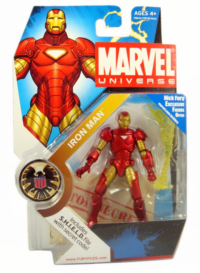 Marvel universe iron man figure outlet