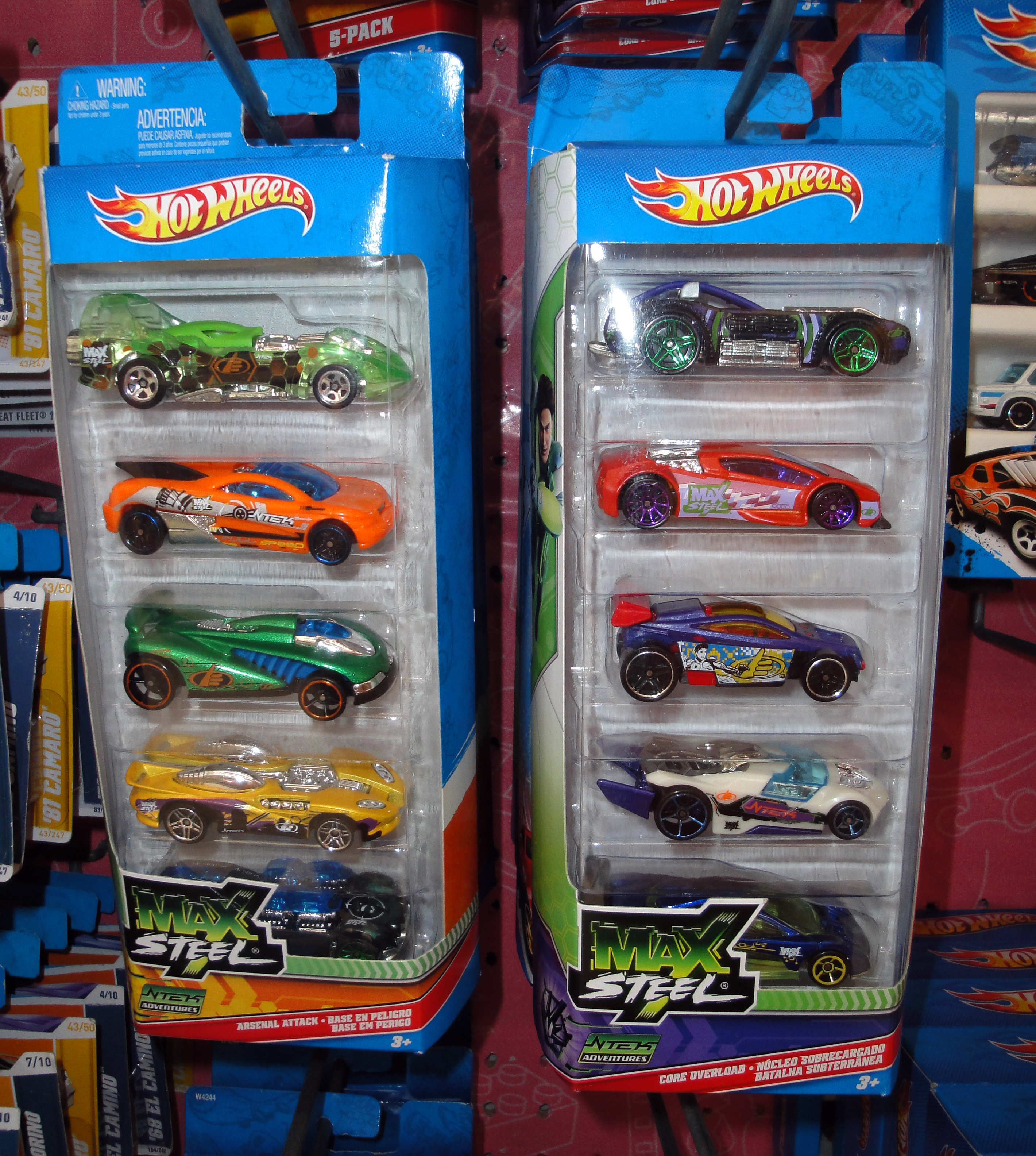 steel toy cars