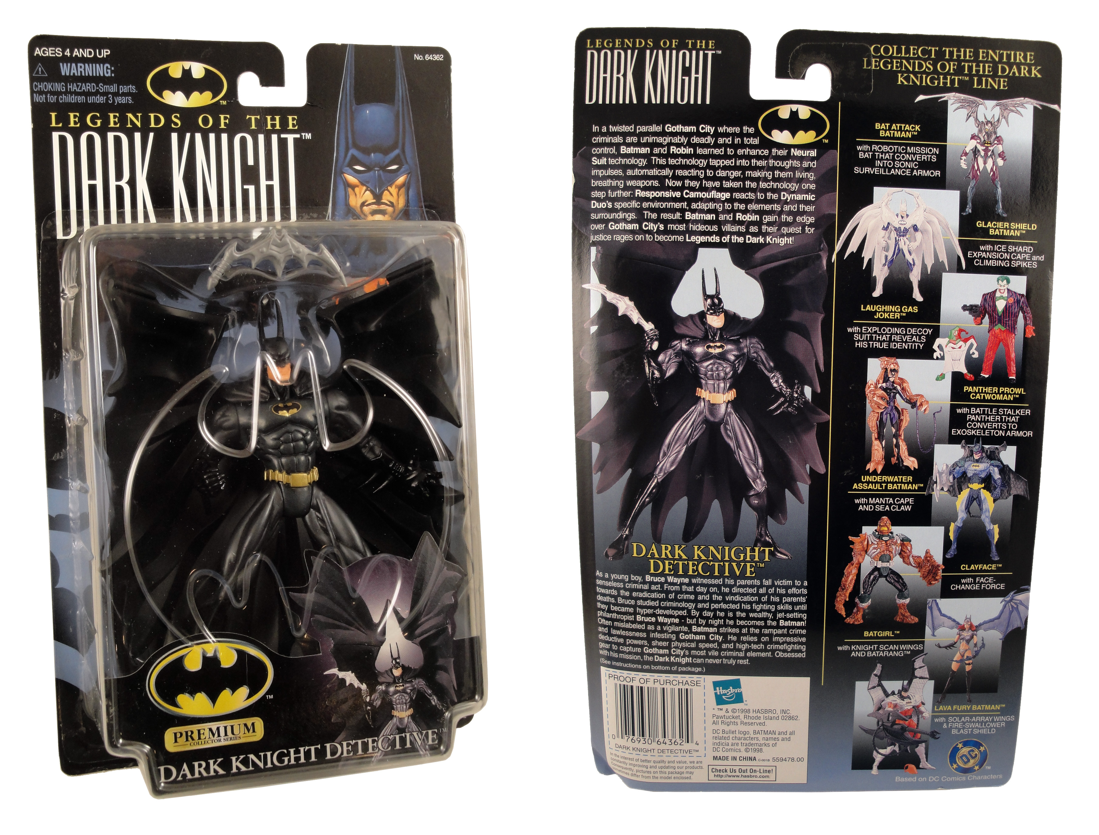 legends of the dark knight figures