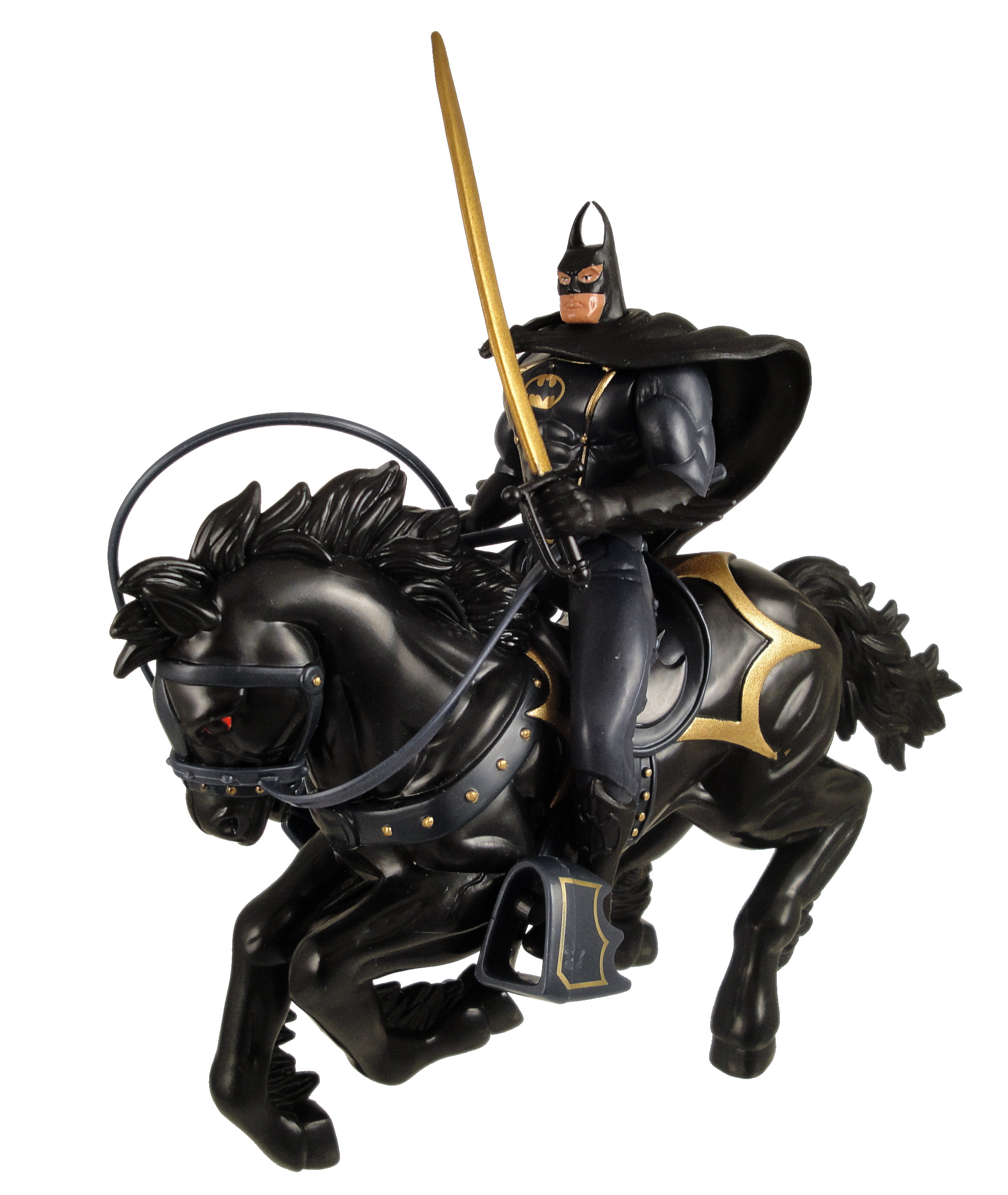 Figura de juguete vintage Kenner '94 Legends of Batman Dark Rider Batman  Horse V. RARA