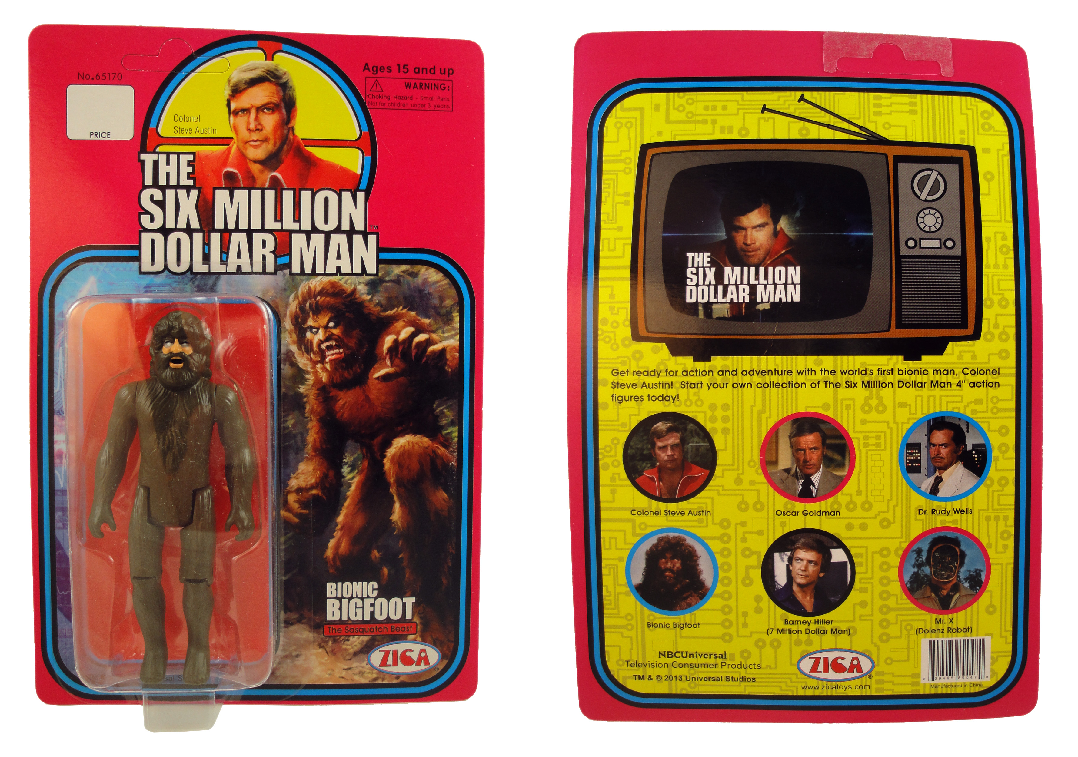 the bionic man action figure