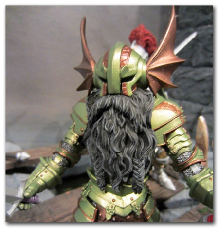 A Mythic Legions dwarf action figure. See 16bit.com for more pics!