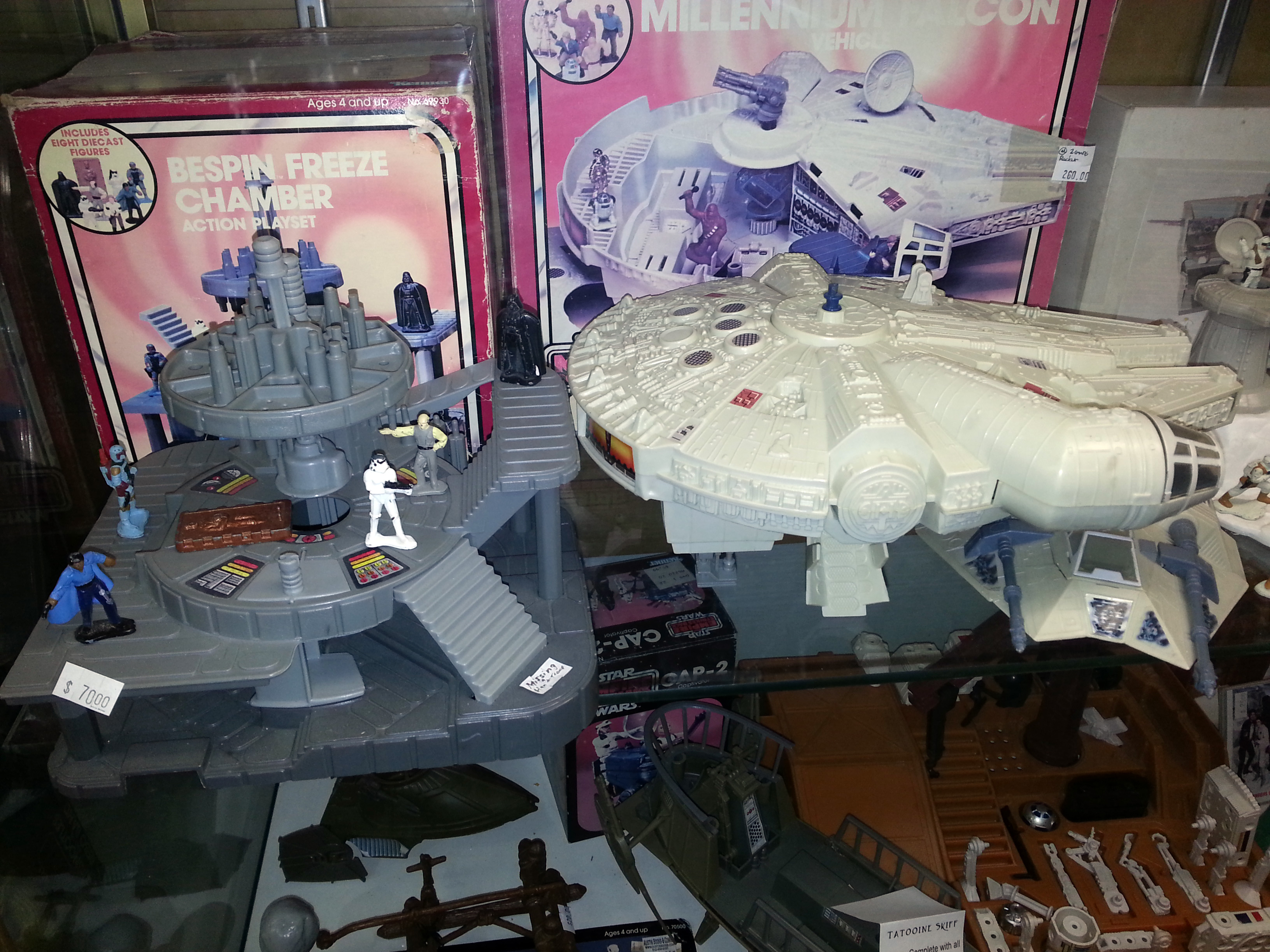 micro collection millennium falcon