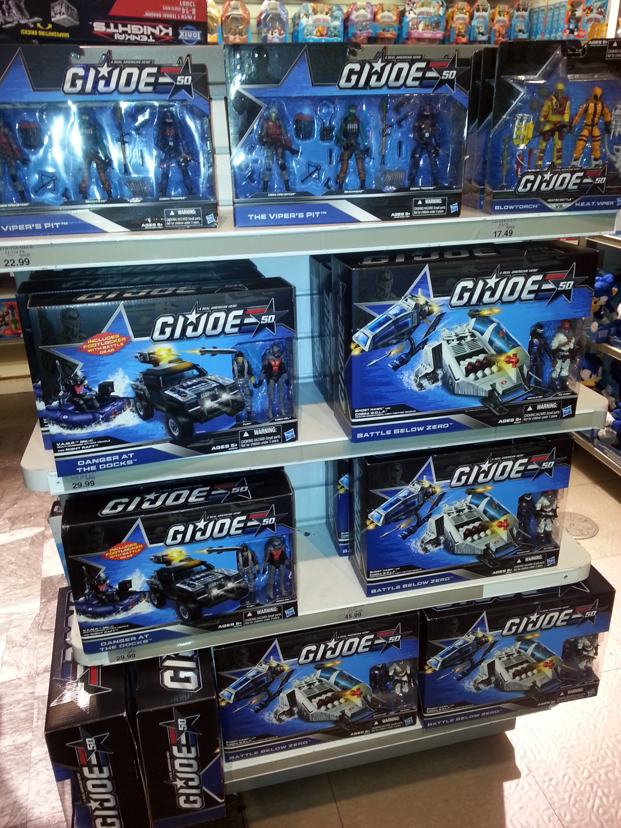 Gi joe online 50th anniversary toys