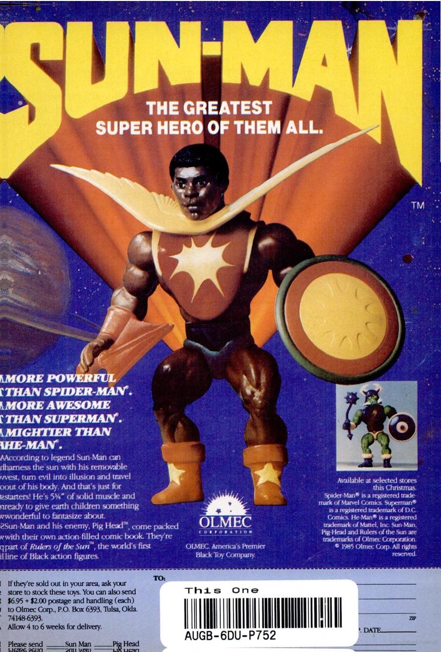 sun man action figure