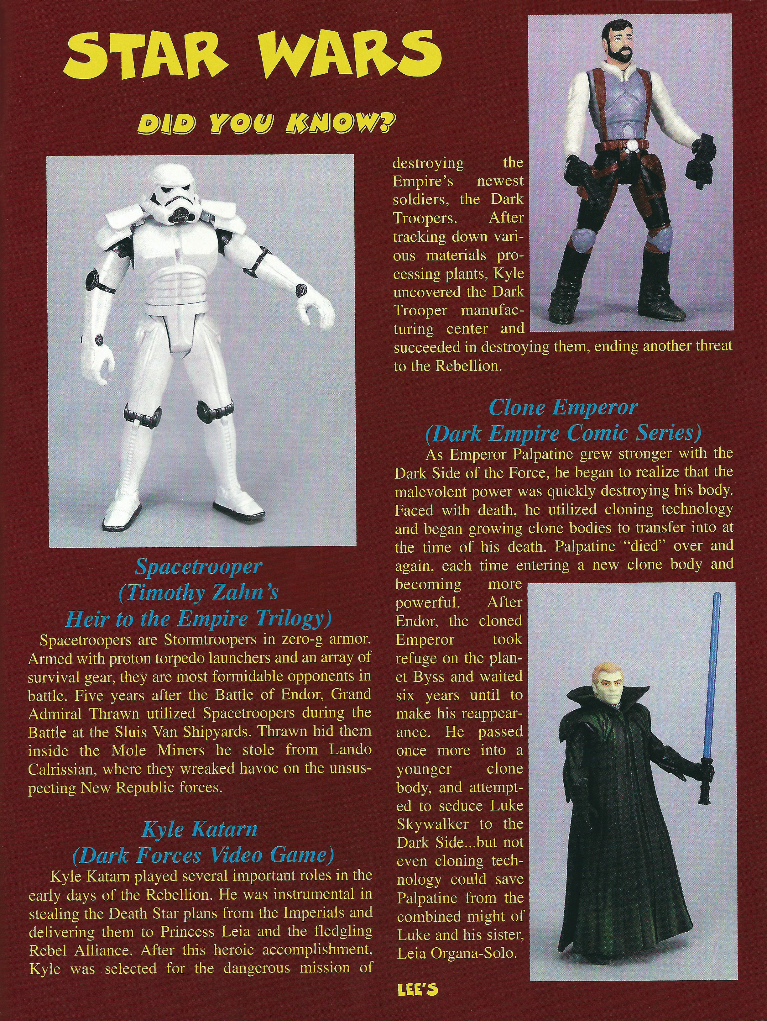 Star wars expanded universe action figures deals