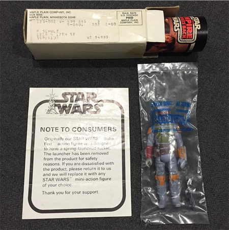 boba fett mail away 1979