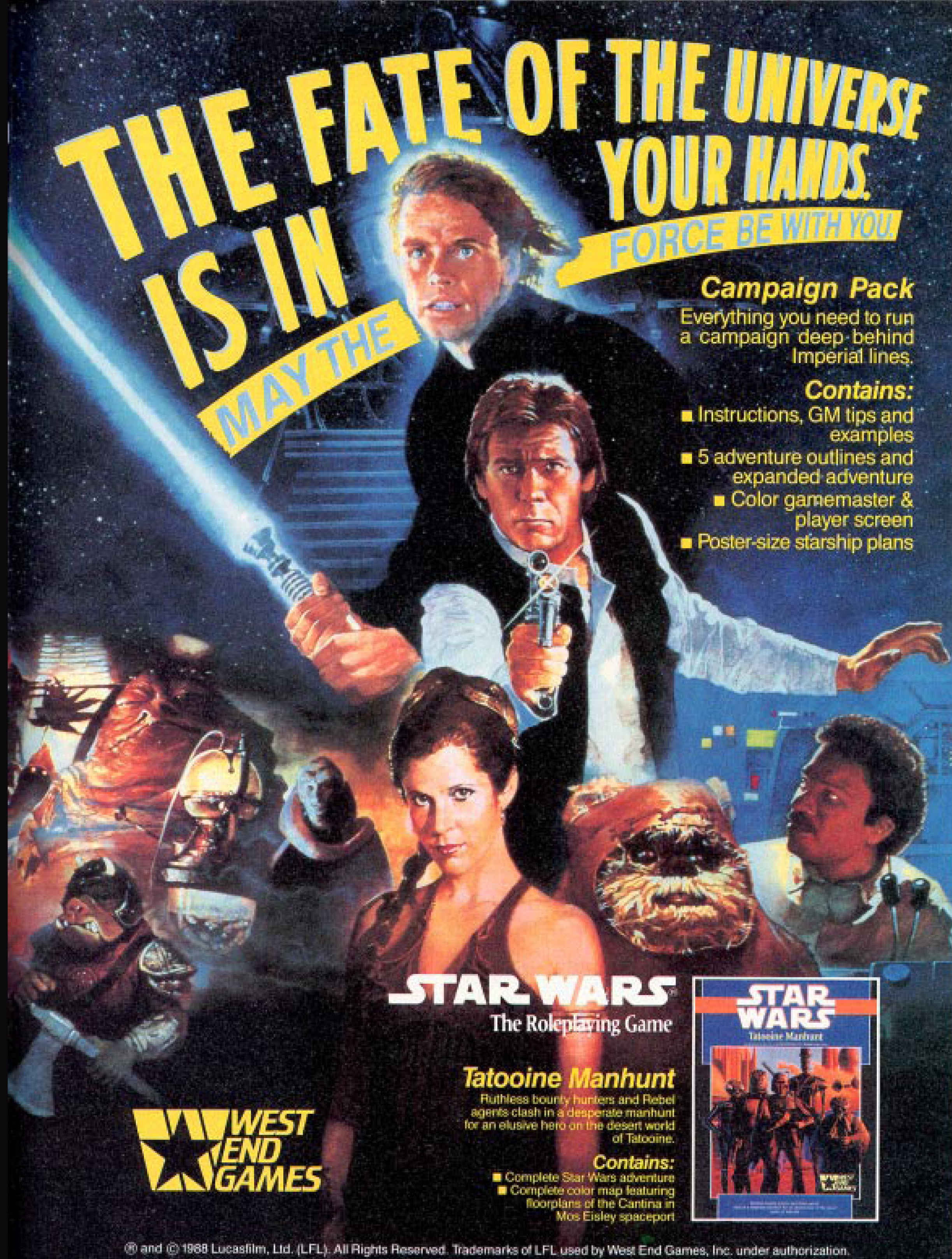 West End Games' Star Wars RPG in 1988 – BattleGrip