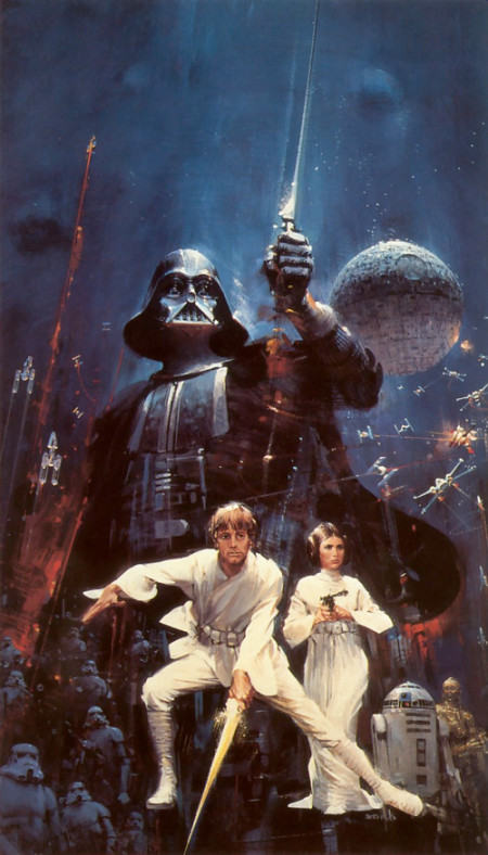 For more Star Wars artwork by John Berkey click here to visit Imgur.