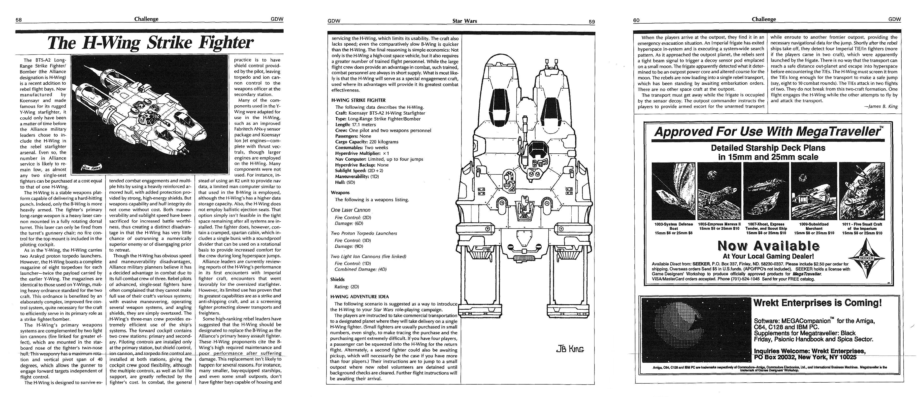 West End Games' Star Wars RPG in 1988 – BattleGrip