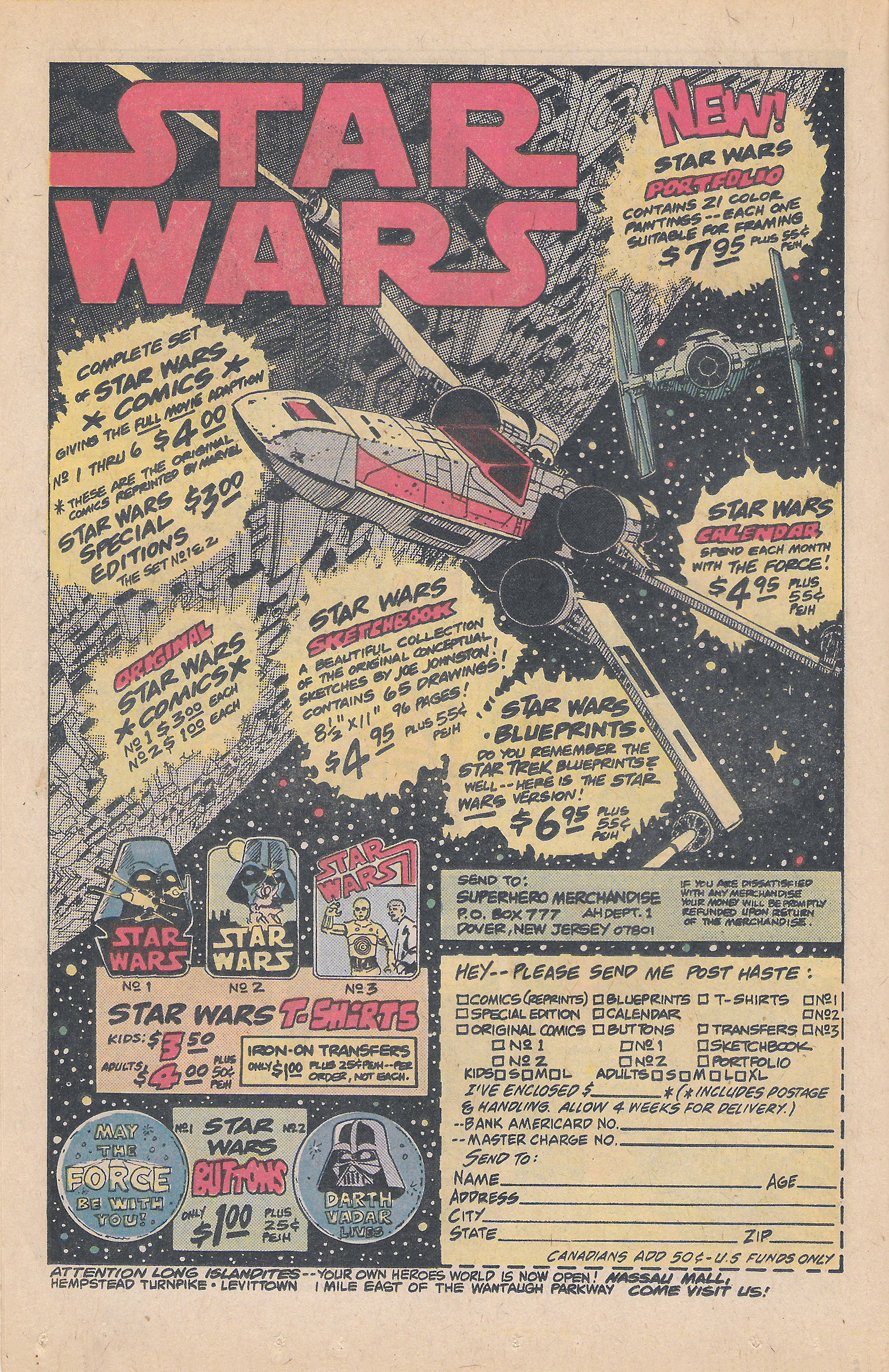 Star Wars Portfolio, Sketchbook, Calendar, and More from Heroes