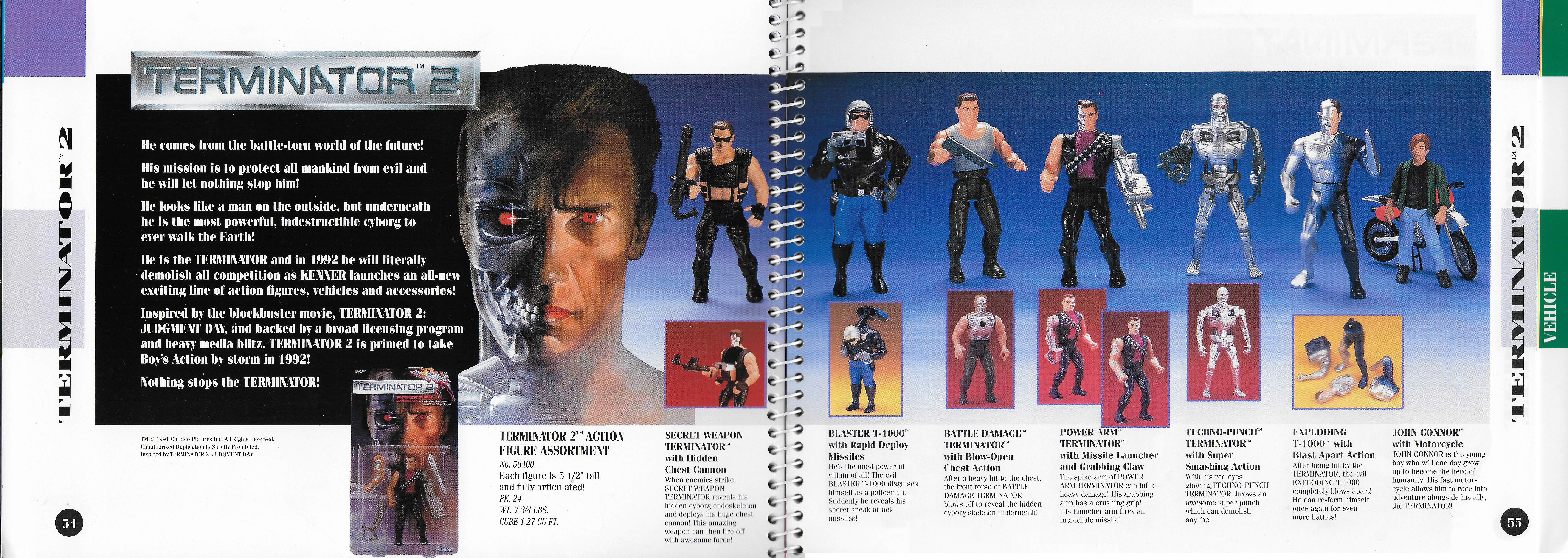 Terminator 2 in Kenner's 1992 Trade Catalog – BattleGrip