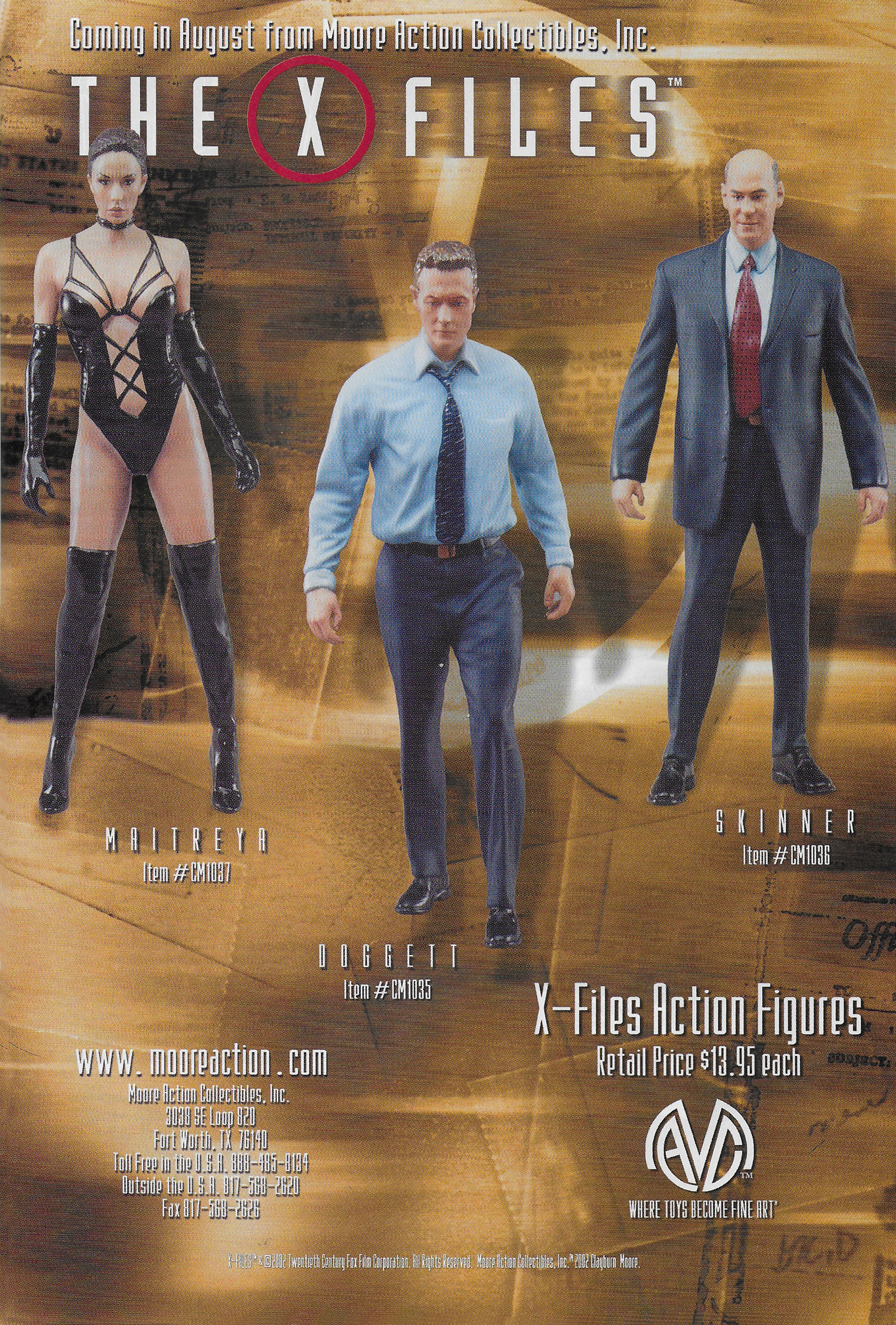 X files sales action figures